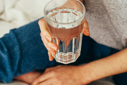 Glass of water